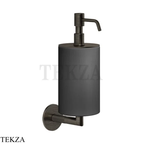 Gessi ANELLO Дозатор для жидкого мыла настенный, композит черный 63714-187, Aged Bronze