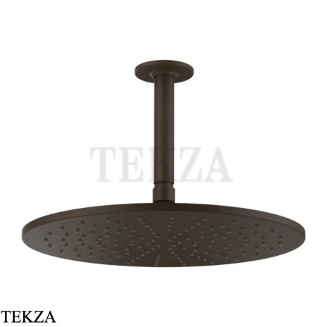 Gessi INCISO SHOWER Верхняя душевая лейка с кронштейном 58250-845, Dark Bronze
