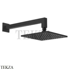 Gessi Emporio Shower Верхний душ с настенным кронштейном 47376-299, Black XL
