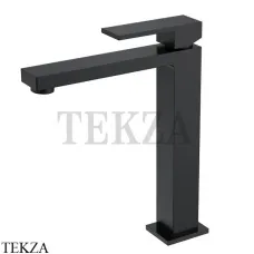 Boheme Qubic Смеситель для раковины высокий, без гарнитура 472-B, черный матовый