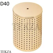 Migliore COMPLEMENTI Корзина для белья D40 см 21995, золото глянец