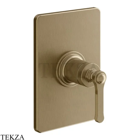 Gessi VENTI20 Смеситель для душа, 1 поток, внешняя часть 65061-791, Deep Bronze Br. PVD