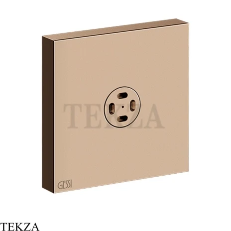 Gessi Rettangolo shower BODY JETS Боковая форсунка с распылителем 32979-030, Copper PVD