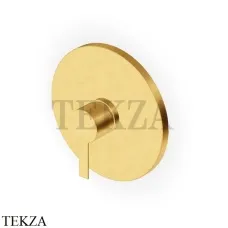 Zucchetti Gill Смеситель для душа, 1 поток, внешняя часть ZGL090.C41, brushed gold