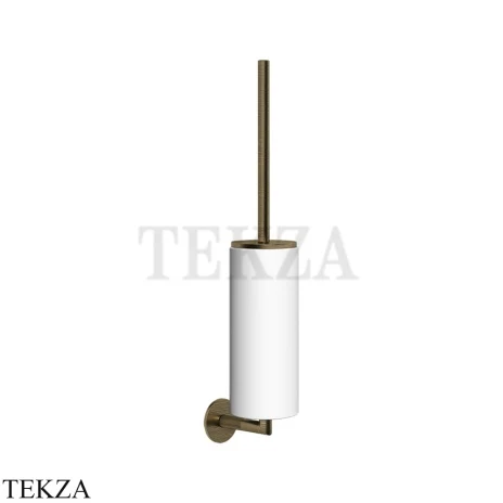 Gessi INGRANAGGIO Туалетный ершик настенный белый 63819-713, Antique Brass