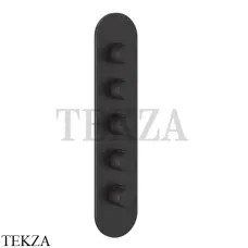 Gessi Ingranaggio-Anello Термостат для душа, 4 потока, внешняя часть 43068-187, Aged Bronze