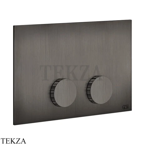 Gessi INGRANAGGIO Клавиша смыва для инсталляции Geberit omega 12, 54639-707, black хром Brush
