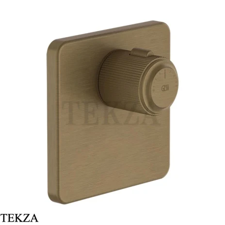 Gessi VENTI20 Термостат для душа, внешняя часть 65316-713, Antique Brass
