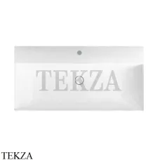 Hatria Bahia Раковина подвесная, 1 отверстие, перелив BH0800365011TS0, белый глянец Hatria Bahia Раковина подвесная, 1 отверстие, перелив BH0800365011TS0, белый глянец