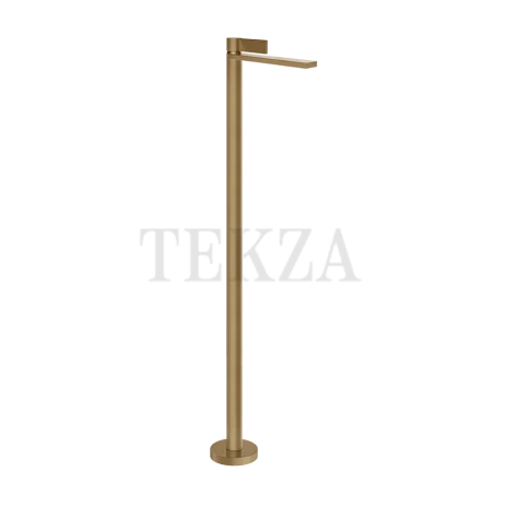 Gessi Inverso RIGATO Смеситель для раковины напольный, внешняя часть 73595-791, Deep Bronze Brushed PVD