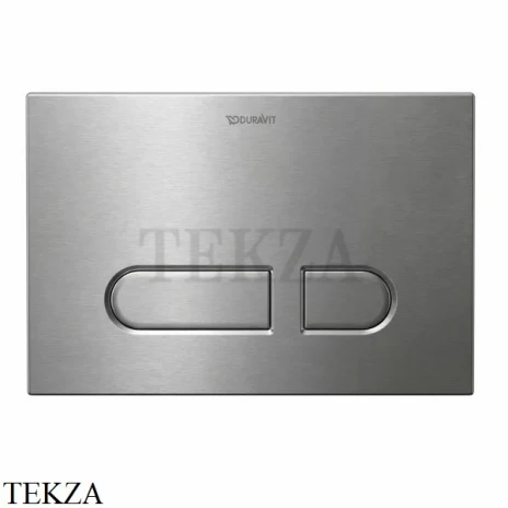 Duravit DuraSystem Клавиша смыва A1, металл WD5012704060, нержавеющая сталь