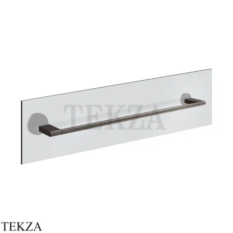 Gessi Origini Полотенцедержатель для крепления на стекло, 60 см 66515-707, Black Metal Brushed PVD