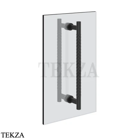 Gessi Pelle Tresse Полотенцедержатель для крепления на стекло, 45 см 78632-299, Black XL
