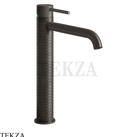 Gessi 316 MECCANICA Смеситель для раковины, без сливного гарнитура 54206-707, Black Metal Brushed PVD