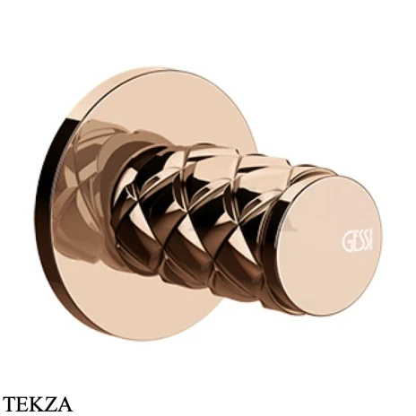 Gessi Pelle Tresse Смеситель-рычаг управления, внешняя часть 78109-030, Copper PVD