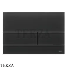 TECE Square II Панель смыва для унитаза, матовое стекло 9240825, черный матовый