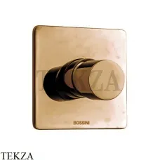 Bossini Teo Смеситель для душа механический, внешняя часть Z00008.022, бронза classic
