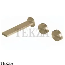 Ritmonio Dot316 Смеситель для раковины, внешняя часть PR50AK202 ICX, Champagne Stainless Steel