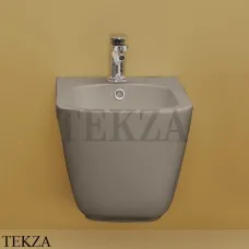 Kerasan Tribeca Биде подвесное, 1 отверстие под смеситель 512581, Nocciola
