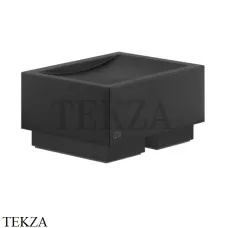 Gessi Rettangolo Мыльница настольная, композит черный 20826-299, Black XL