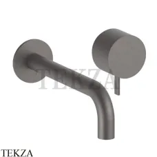 Fantini AF/21 Смеситель для раковины из стены, внешняя часть 27P5A613B, Matt Gun Metal