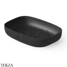 Dea Design Washbasins Раковина настольная 55х38 Solid Surface DD9094 550 16, Black №16