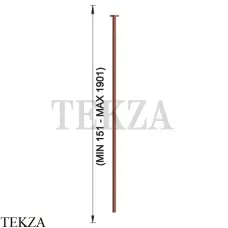 Gessi Origini MATERIC Излив для раковины потолочный, под размер 63499-278, Glossy Coral