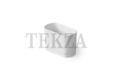 Dea Design Ванна отдельностоящая 110x58 см DD8701 1100 18 ,  White №18