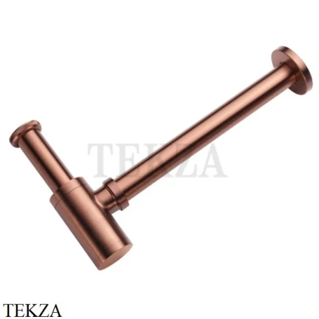 Boheme Сифон для раковины дизайнерский 609-CB, Copper Brushed