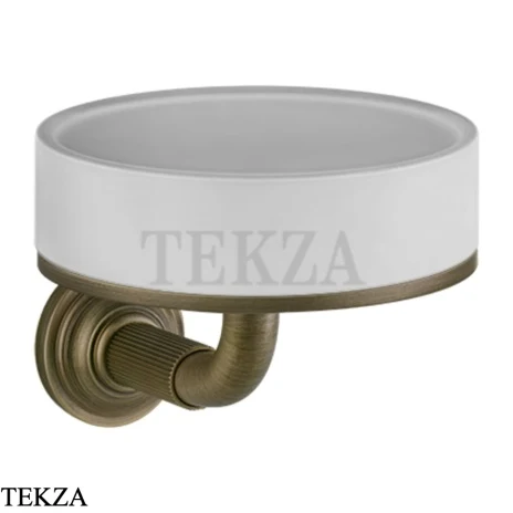 Gessi VENTI20 Мыльница настенная белая 65401-713, Antique Brass