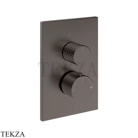 Gessi Habito INTRECCIO Смеситель для душа 3 потока, внешняя часть 70139-707, Black Metal Br. PVD