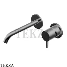 Ritmonio Diametro35 S Смеситель для раковины, внешняя часть PR52AL202 BLX, Brushed Black Chrome