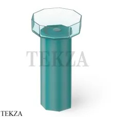 Dea Design Pedestal Basin Раковина напольная Glasstech DD2025 480 R8, Lake Water Blue R8