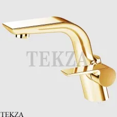 JOERGER EXAL Смеситель для раковины, без сливного гарнитура 632.10.334.020, золото глянец