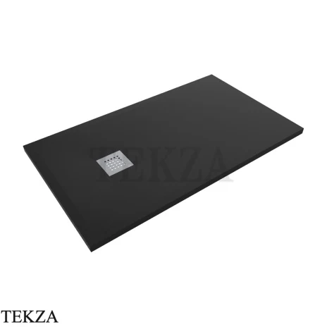 Flaminia CM3 поддон душевой керамический 70×120×3 см, чёрный Nero матовый