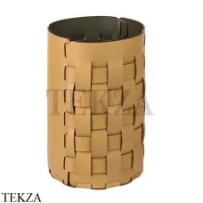 ADJ Bottega Корзина-ведро для мусора D22 см 2035.40/55, горчичный/оливковый