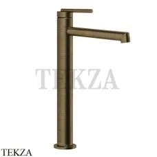 Gessi INGRANAGGIO Смеситель для раковины высокий, без гарнитура 63506-713, Antique Brass