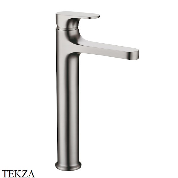 Boheme SPECTRE Смеситель для раковины высокий, без гарнитура 452-NB, nickel brush