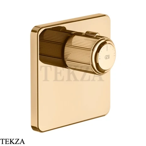Gessi VENTI20 Термостат для душа, внешняя часть 65316-735, Warm Bronze PVD