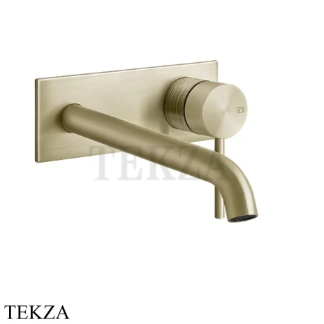 Gessi 316 TRAME Смеситель для раковины, внешняя часть, 17-20 см 54390-727, Brushed Brass PVD