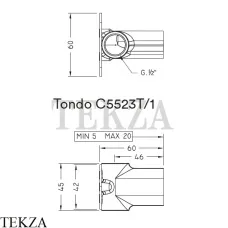 Nicolazzi Встраиваемая часть для настенного смесителя Tondo C5523T/1