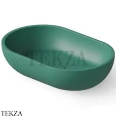 Dea Design Washbasins Раковина настольная овальная Solid Surface DD9034 580 10, Green №10