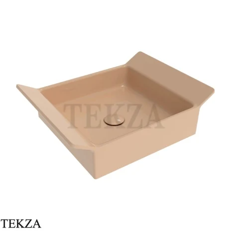 Flaminia BOX 40 раковина накладная BX40AAV, бежевый Avana глянец