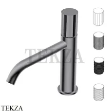 Ritmonio Diametro35 Impronte Смеситель для раковины без гарнитура PR51AU202 F31, Frosted Black Chrome