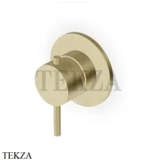 Zucchetti Helm Смеситель для душа, внешняя часть ZHE780.XP31, brushed british gold PVD Zucchetti Helm Смеситель для душа, внешняя часть ZHE780.XP31, brushed british gold PVD