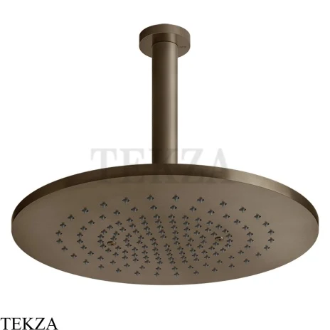 Gessi 316 SHOWER Верхняя душевая лейка с потолочным креплением 54152-761, Coffee Bronze Brushed PVD