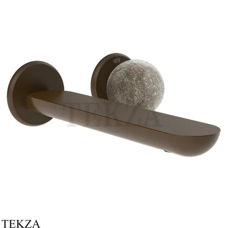 Gessi Perle Смеситель для раковины, внешняя часть 74688-845, бронза Dark Brush