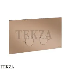 Gessi Клавиша смыва для инсталляции Viega PREVISTA 54621-030, Copper глянец