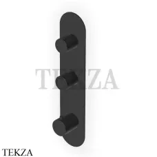 Zucchetti Todd Термостат для душа на 2 потока, внешняя часть ZTD664.N1, черный goffrato