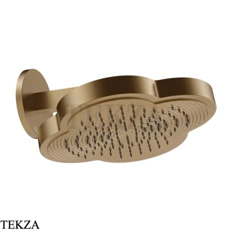 Gessi Ludovica Верхняя душевая лейка с кронштейном из стены 76148-791, бронза Deep